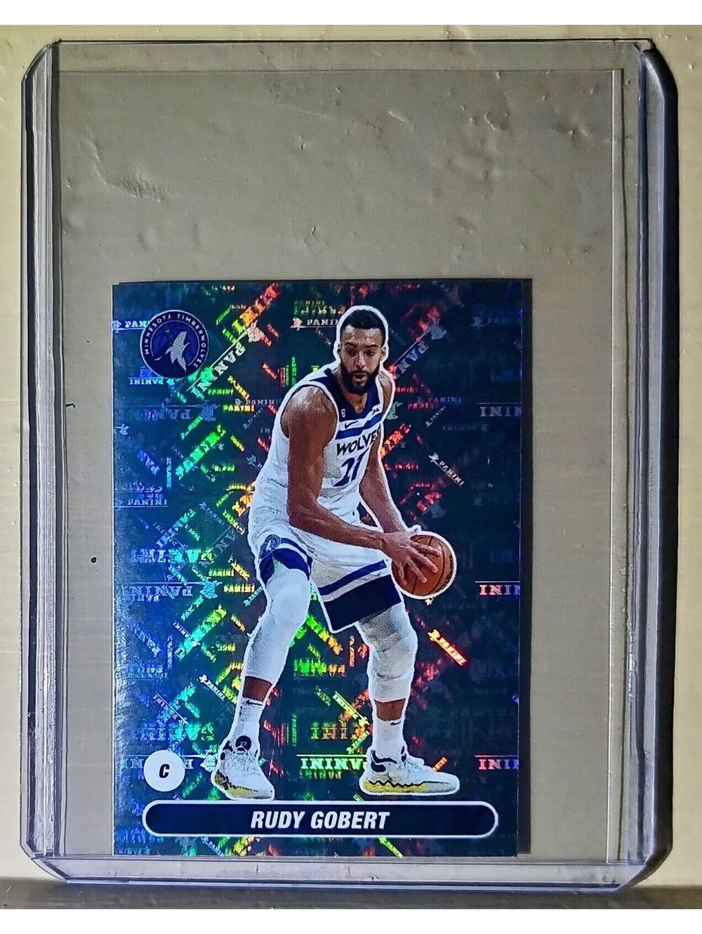 2023-24 Rudy Gobert Panini NBA Basketball #388 Sticker Minnesota Timberwolves
